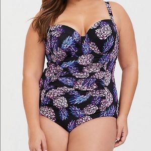 Purple Pineapple Swimsuit